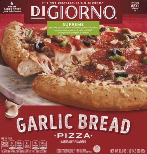 Digiorno Supreme Garlic Bread  Pizza