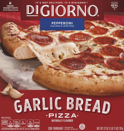 Digiorno Pepperoni Garlic Bread  Pizza