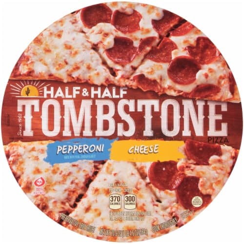 Tombstone Original Half & Half Pepperoni/Cheese  Pizza