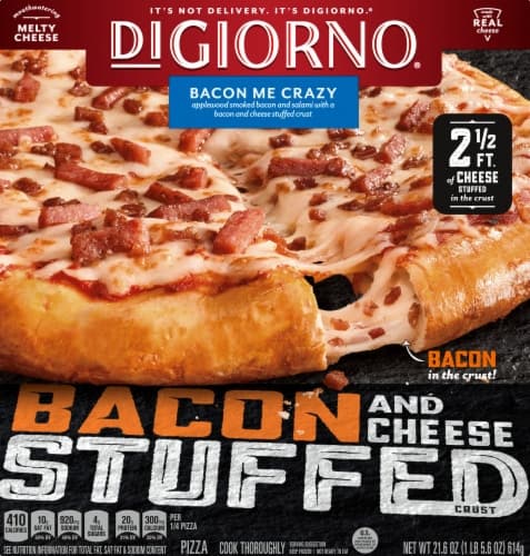 Digiorno Bacon And Cheese Stuffed Crust Bacon Me Crazy  Pizza