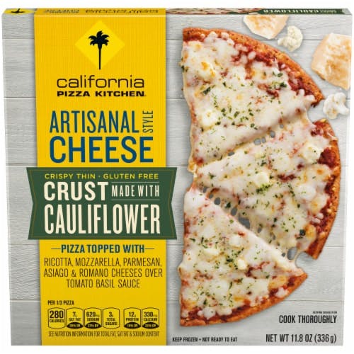 Is it Fish Free? Cpk Artisanal Style Cheese Pizza With Cauliflower Pizza Crust