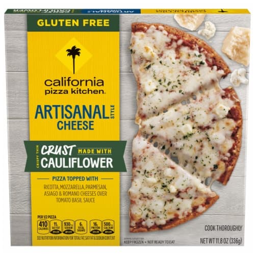 Is it Shellfish Free? Cpk Artisanal Style Cheese Pizza With Cauliflower Pizza Crust