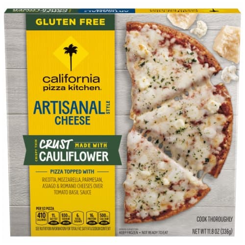 Cpk Artisanal Style Cheese Pizza With Cauliflower Pizza Crust