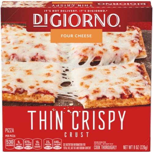 Digiorno Four Cheese Thin Crispy Crust  Pizza