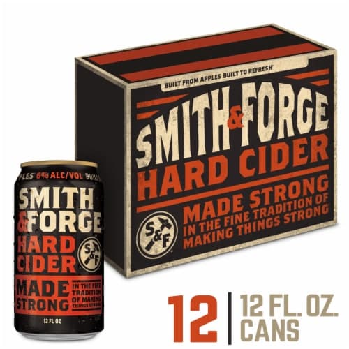 Smith & Forge Hard Cider,. Oz. Cans, 6% Abv