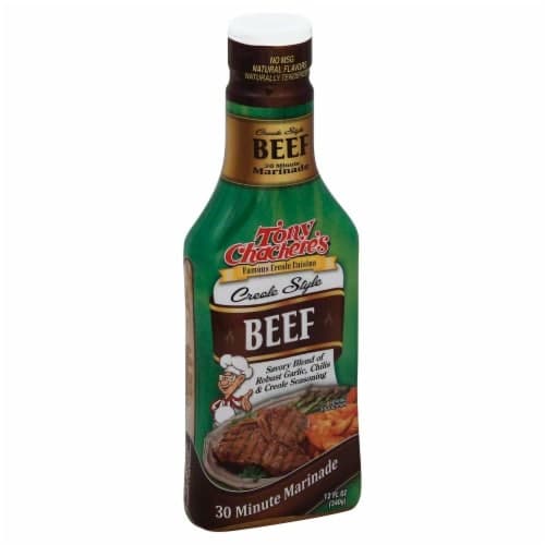 Tony Chacheres Marinade, 30 Minute, Creole Style Beef