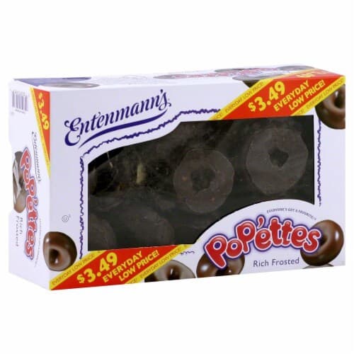 Entenmann'S Pop-'Ems Rich Frosted Donuts