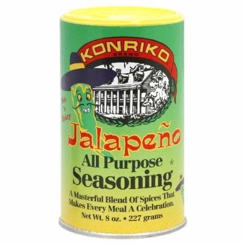 Konriko Seasoning, All Purpose, Jalapeno, Hot 'N Spicy