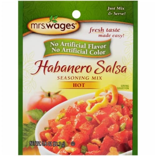 Mrs. Wages Habanero Salsa Hot Seasoning Mix