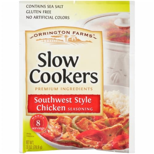 Orrington Farms Slow Cookers Southwest Style Chicken Seasoning