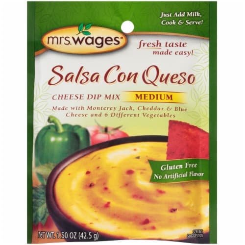 Mrs. Wages Salsa Con Queso Cheese Dip Mix Medium