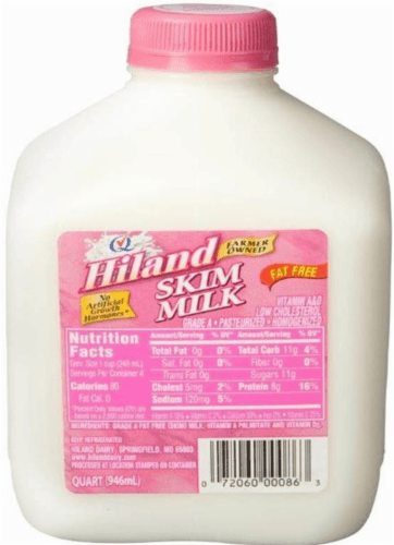 Hiland Fat Free Skim Milk