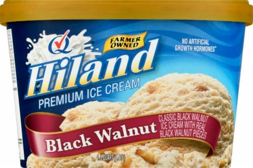 Hiland Premium Black Walnut Ice Cream