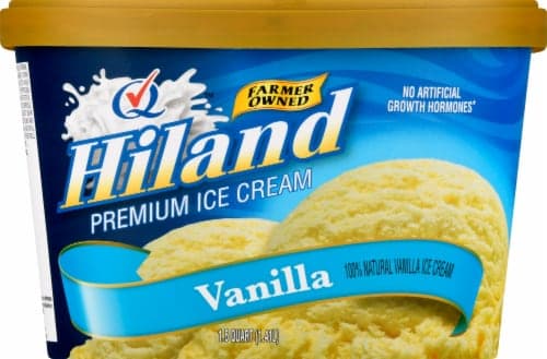 Hiland Ice Cream, Premium, Vanilla