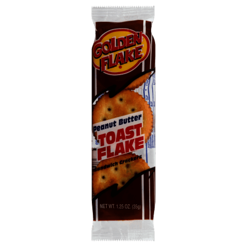 Golden Flake Crackers, Sandwich, Toast Flake, Peanut Butter