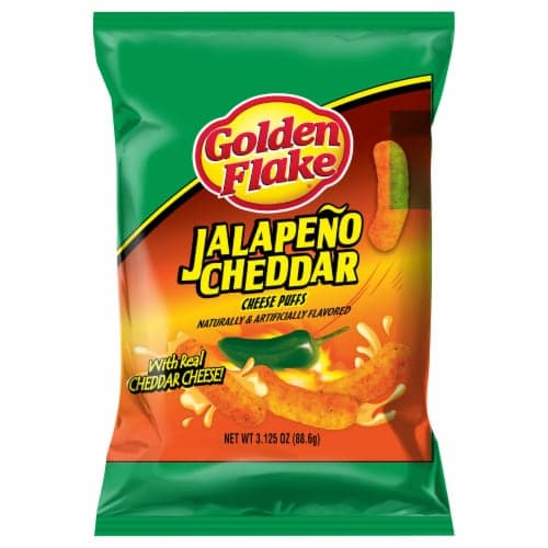 Golden Flake  Jalapeno Cheddar Puff