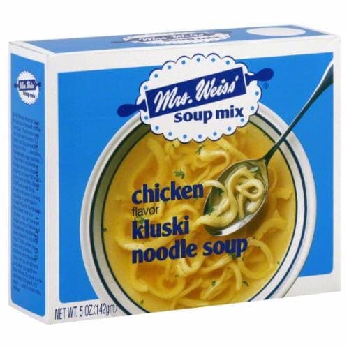 Mrs Weiss Noodle Soup Mix, Chicken Flavor Kluski