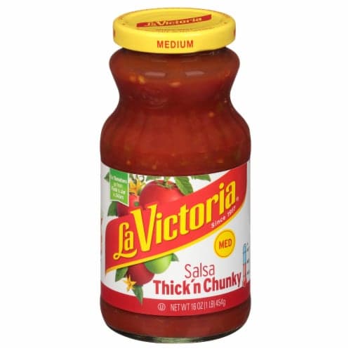 La Victoria Salsa Thick N Chunky Medium Jar
