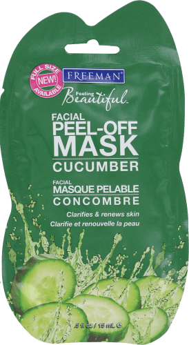 Freeman Mask, Renewing Cucumber, Peel-Off Gel