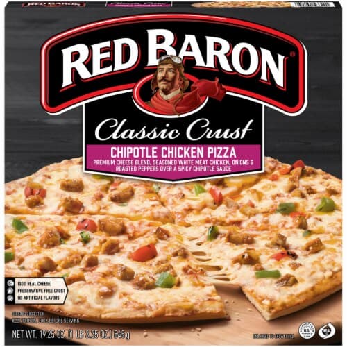 Red Baron Pizza, Classic Crust, Chipotle Chicken