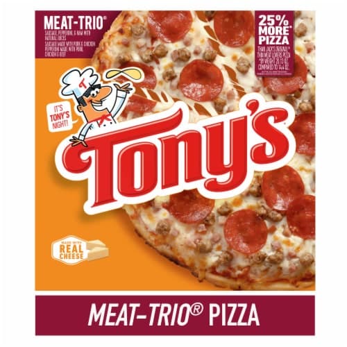 Tonys Pizzeria Pizza Meat Trio