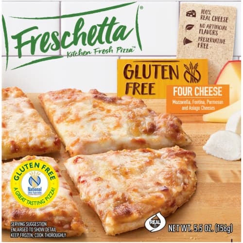 Freschetta Gluten Free Single Serve Pizza, Four Cheese