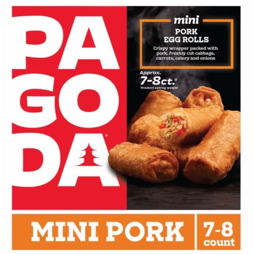 Pagoda  Crunchy Mini Pork Egg Rolls