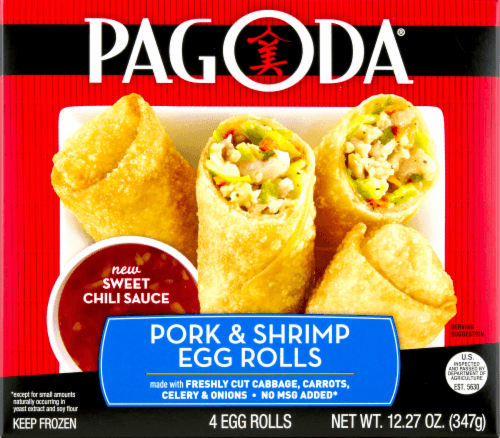 Pagoda Egg Rolls, Pork & Shrimp