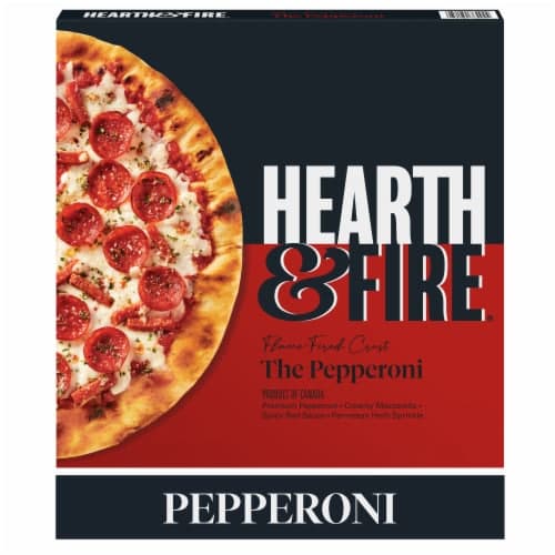 Hearth & Fire Flame Fired Crust The Pepperoni Pizza