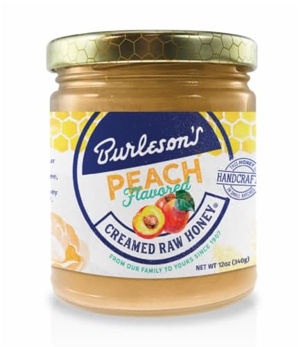 Burleson'S Peach Flavored Cream Honey