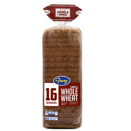 Franz Sandwich Bread Premium 100% Whole Wheat