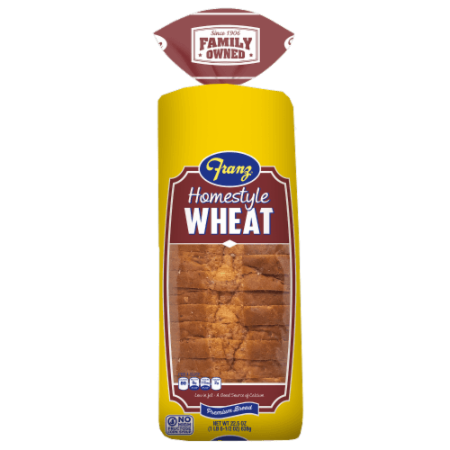 Franz Homestyle Sandwhich Bread Wheat Split Top