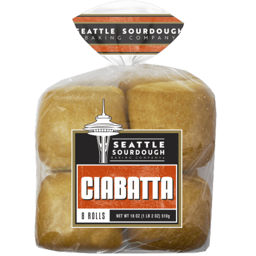 Seattle Sourdough Baking Co. Ciabatta Rolls