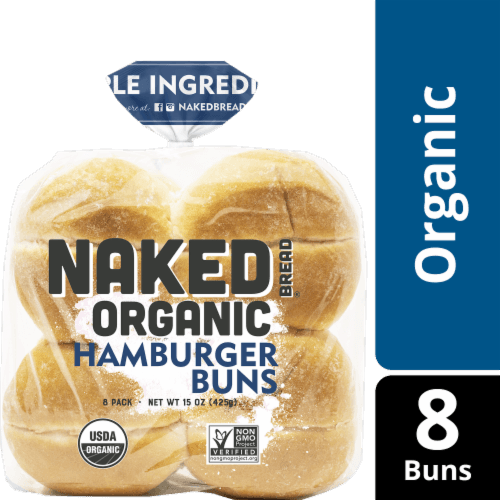 Naked Bread Organic Hamburger Buns