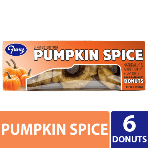 Franz Bake Shoppe Pumpkin Spice Donuts Limited Edition