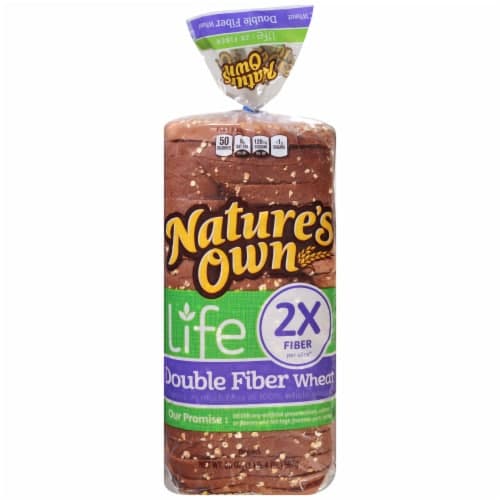 Natures Own Double Fiber Wheat Bread