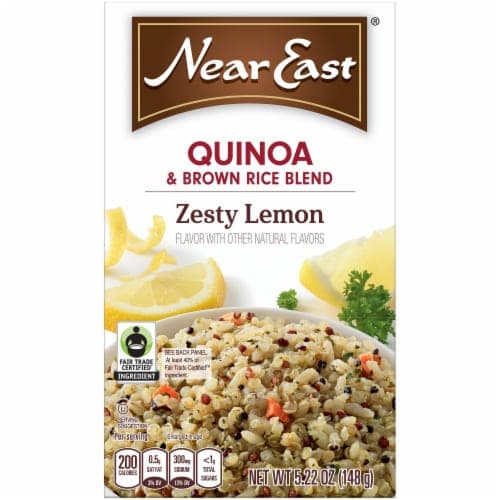 Near East Quinoa & Brown Rice Blend Zesty Lemon Flavor