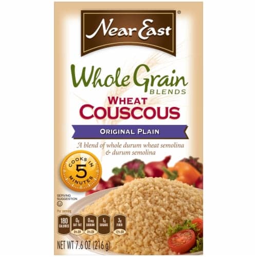 Near East Whole Grain Blends Couscous, Wheat, Original Plain