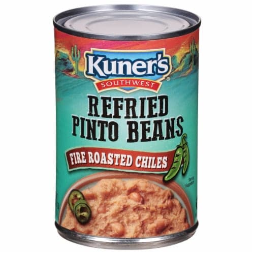 Kuner'S Southwest Fire Roasted Chiles Refried Pinto Beans