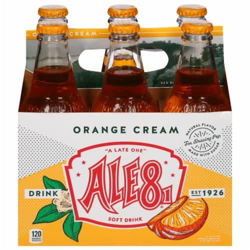 Ale-8-One Orange Cream Soda Bottles