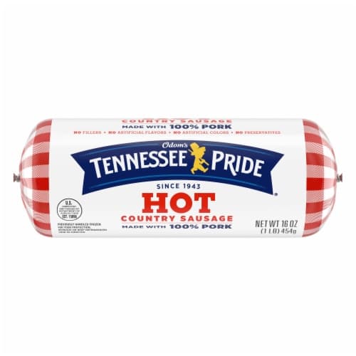 Odom'S Tennessee Pride Hot Country Sausage Roll
