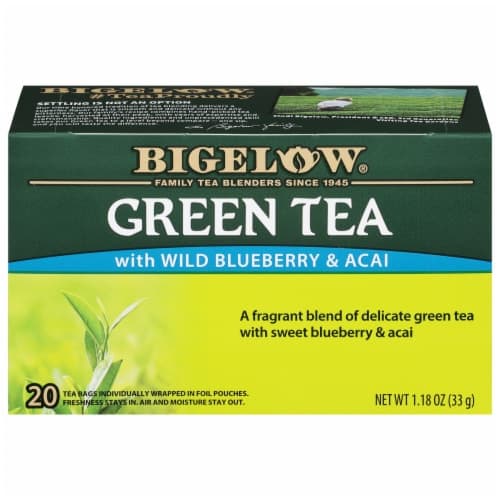 Bigelow Green Tea With Wild Blueberry & Acai