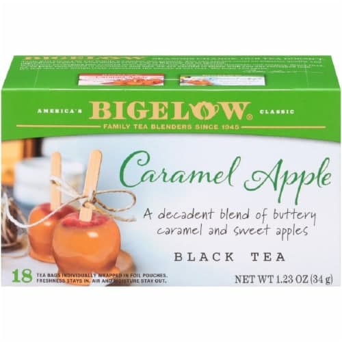 Bigelow Tea Bags Black Caramel Apple