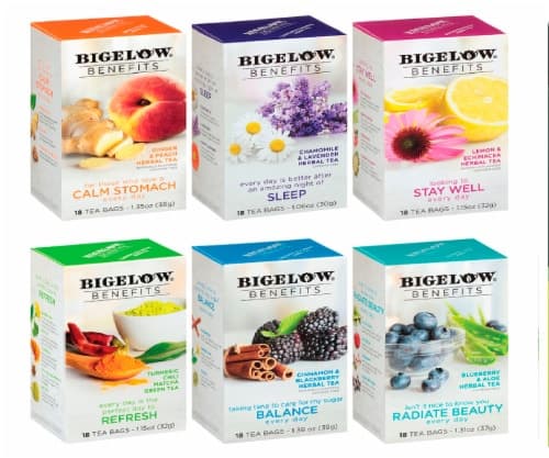 Bigelow Benefits Tea Mixed Case