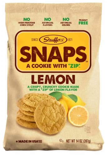 Stauffer'S Snaps Lemon Cookies