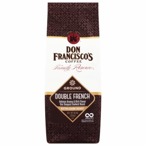 Don Francisco'S Coffee, Ground, Extra Dark Roast, Double French