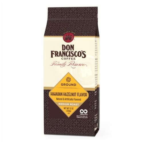 Don Francisco'S Family Reserve Ground Medium Roast Hawaiian Hazelnut Flavor Coffee