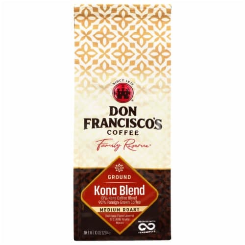 Don Francisco'S Family Reserve Kona Blend Medium Roast Ground Coffee