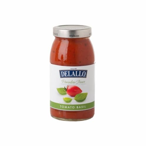 Delallo Tomato Sauce Pomodoro Fresco Tomato Basil Jar