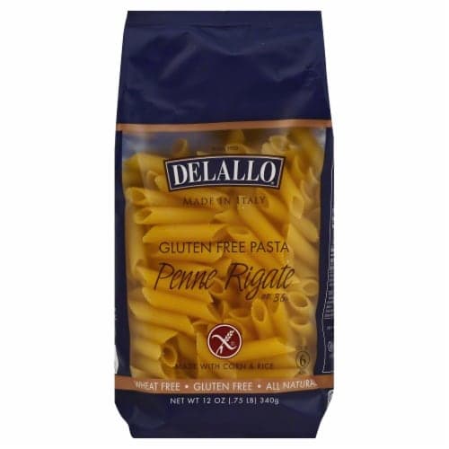 Delallo Pasta Gluten Free Penne Rigati